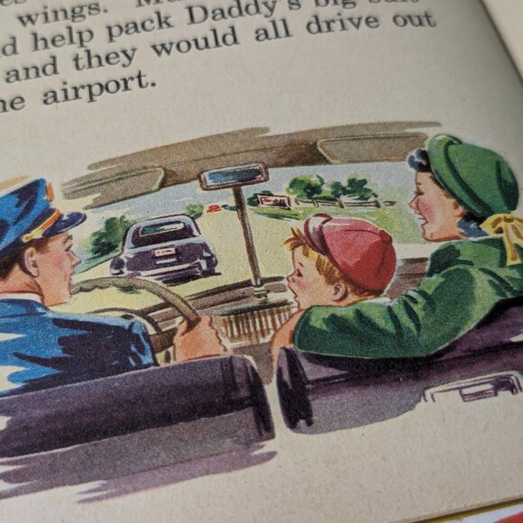 The Flying Sunbeam | Vintage Children's Airplane Book - Picture 5 of 11